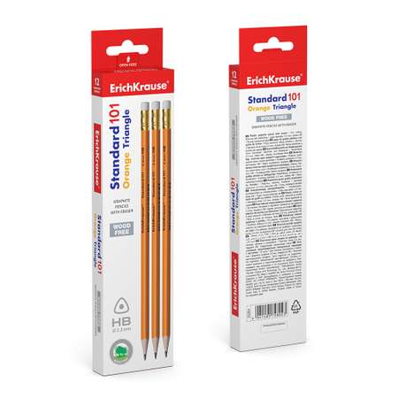 Карандаши чернографитные ErichKrause 12 шт.