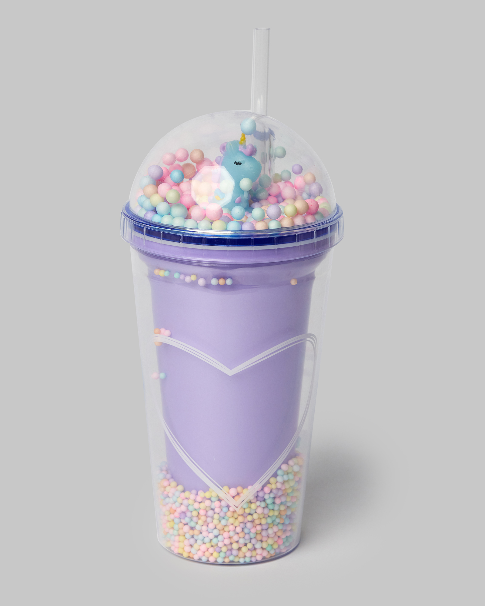 Стакан с трубочкой и крышкой FUTURINO Home W24FH-FH115-D7 - фото 2