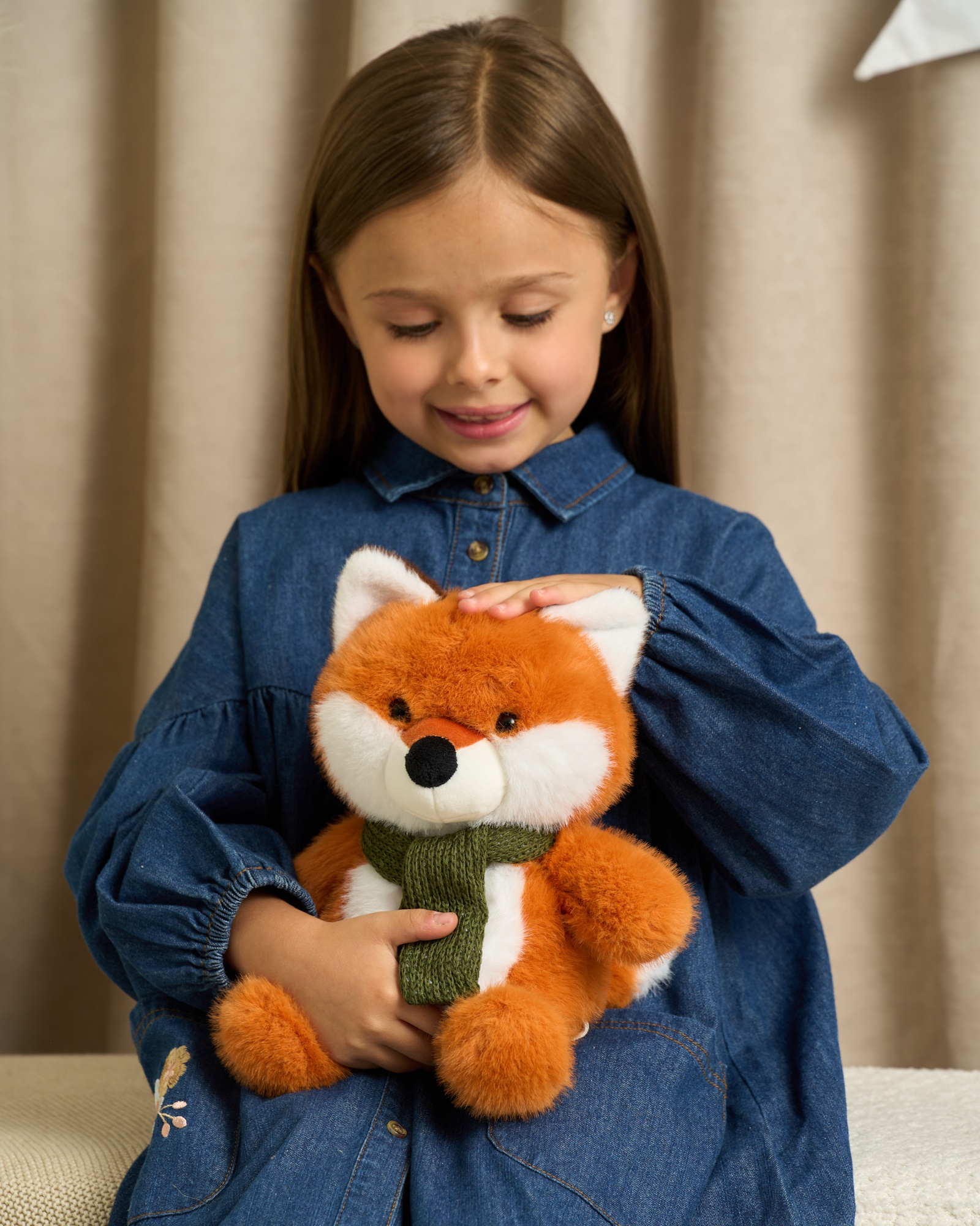 Мягкая игрушка GULLIVER toys Лисенок в шарфике - фото 10