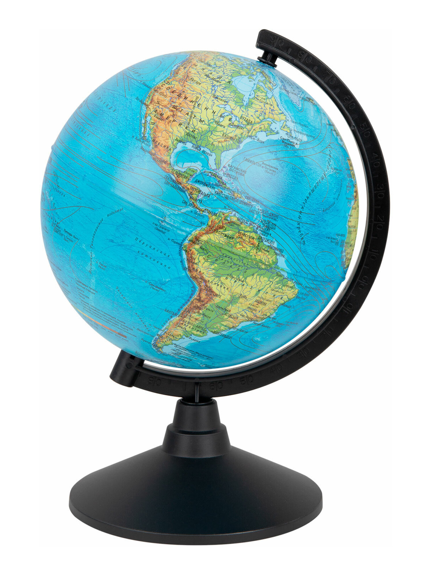 Глобус Globen физический диаметр 21 см - фото 4