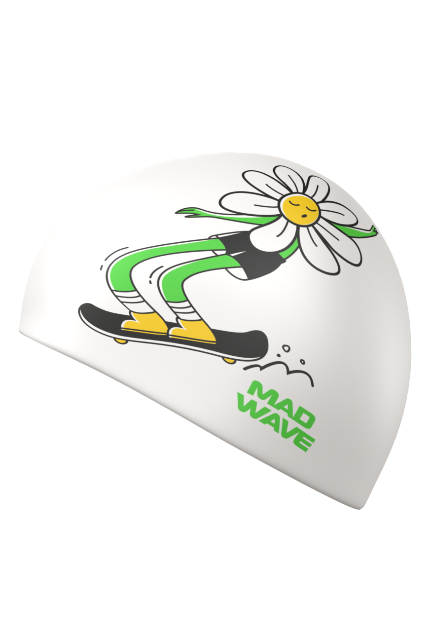Шапочка для бассейна Mad Wave Daisy M0574 09 0 00W - фото 2