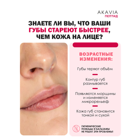 Сыворотка АКАВИЯ Для увеличения объема губ