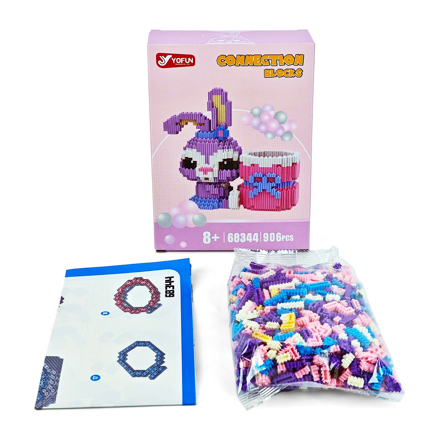 Конструктор Зайка StellaLou подставка 906 дет. - фото 2