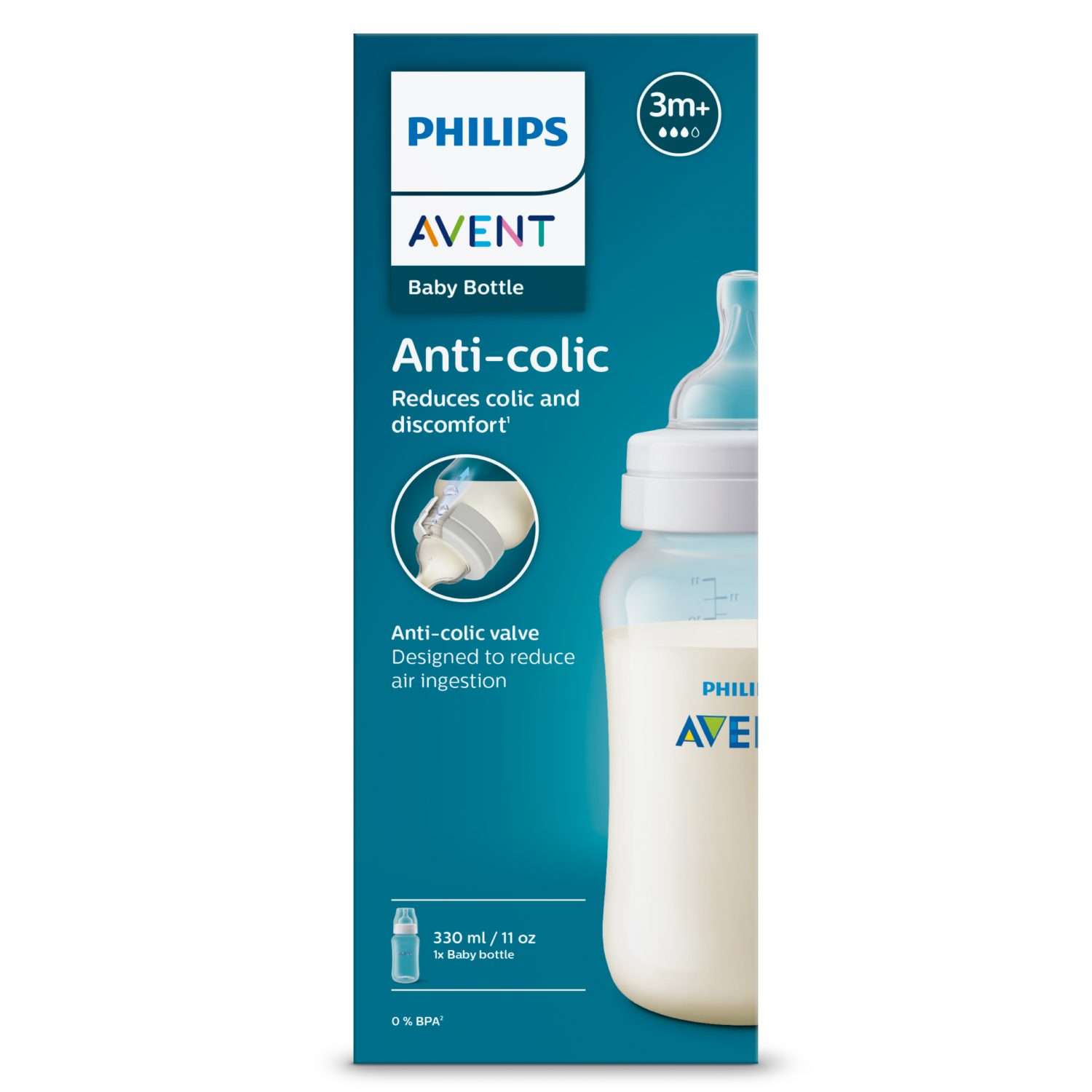 Бутылочка Philips Avent Anti-Colic 330 мл - фото 3