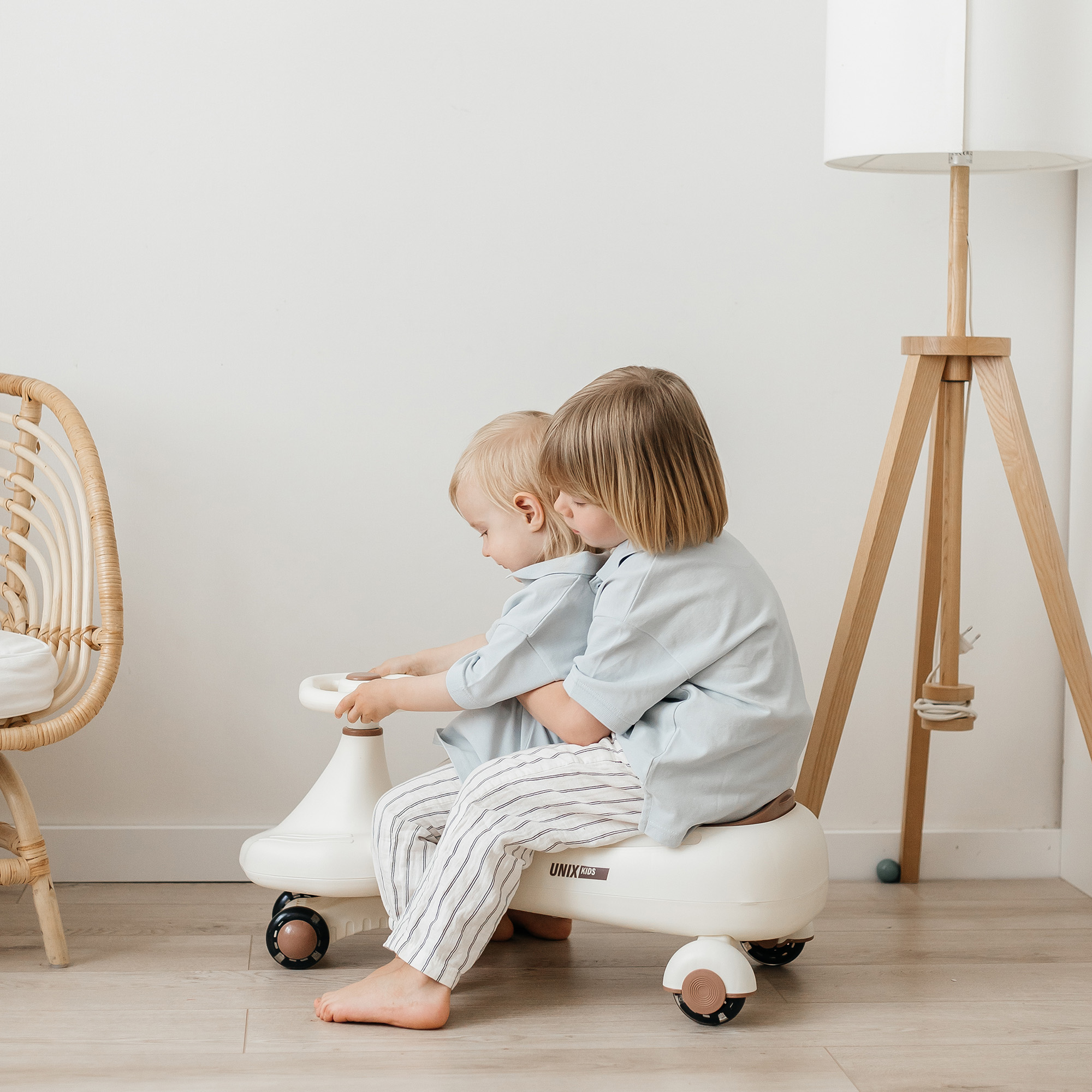 Пушкар UNIX Kids Bibicar бежевый на веревочке - фото 14