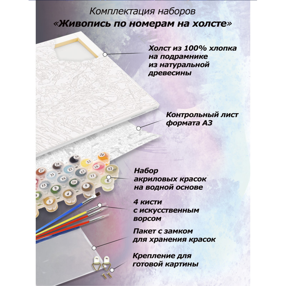 Картина по номерам Белоснежка Астронавт в пламени - фото 2