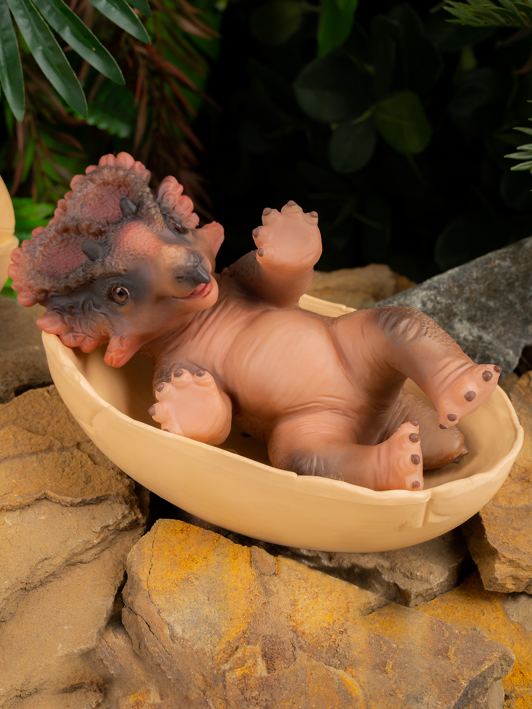 Кукла мини Magic Manufactory Magic Dino Трицератопс высота 24 см 4631163177450 - фото 24