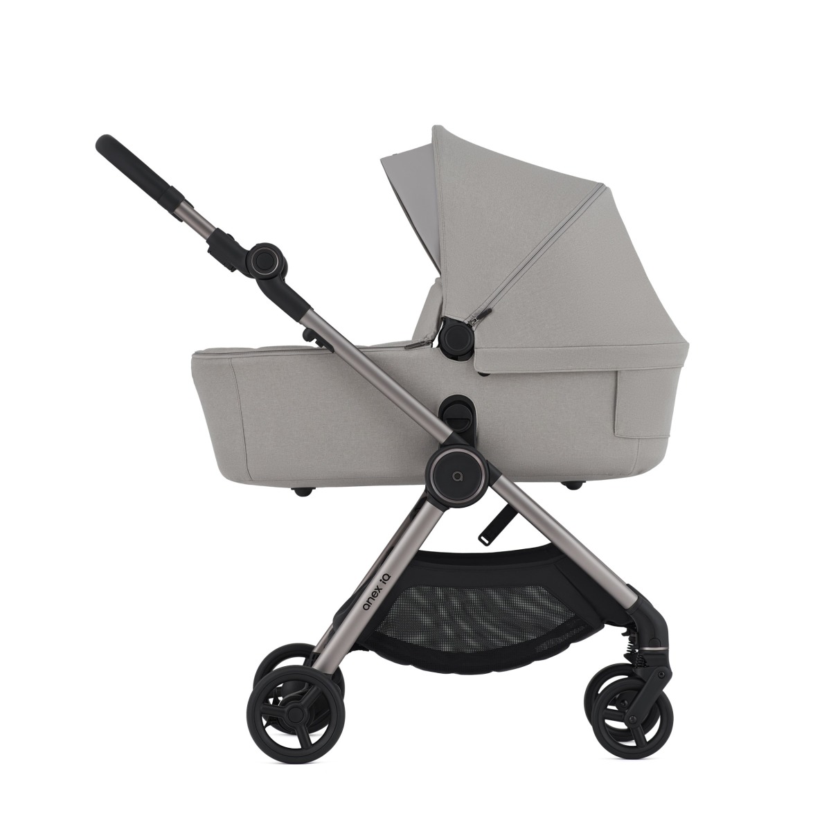 Коляска 2в1 Anex IQ Premium 2025, Silvé серый - фото 5