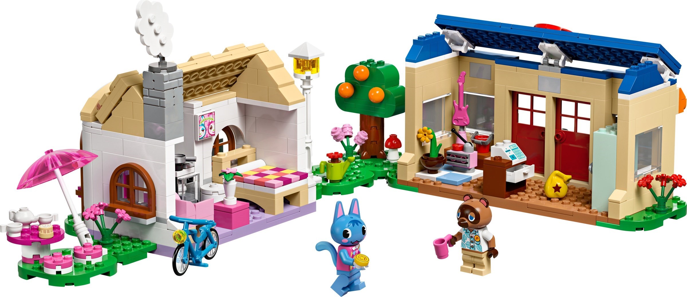 Изображение товара Конструктор LEGO Animal Crossing Уголок Нука и дом Рози 77050 1414 деталей