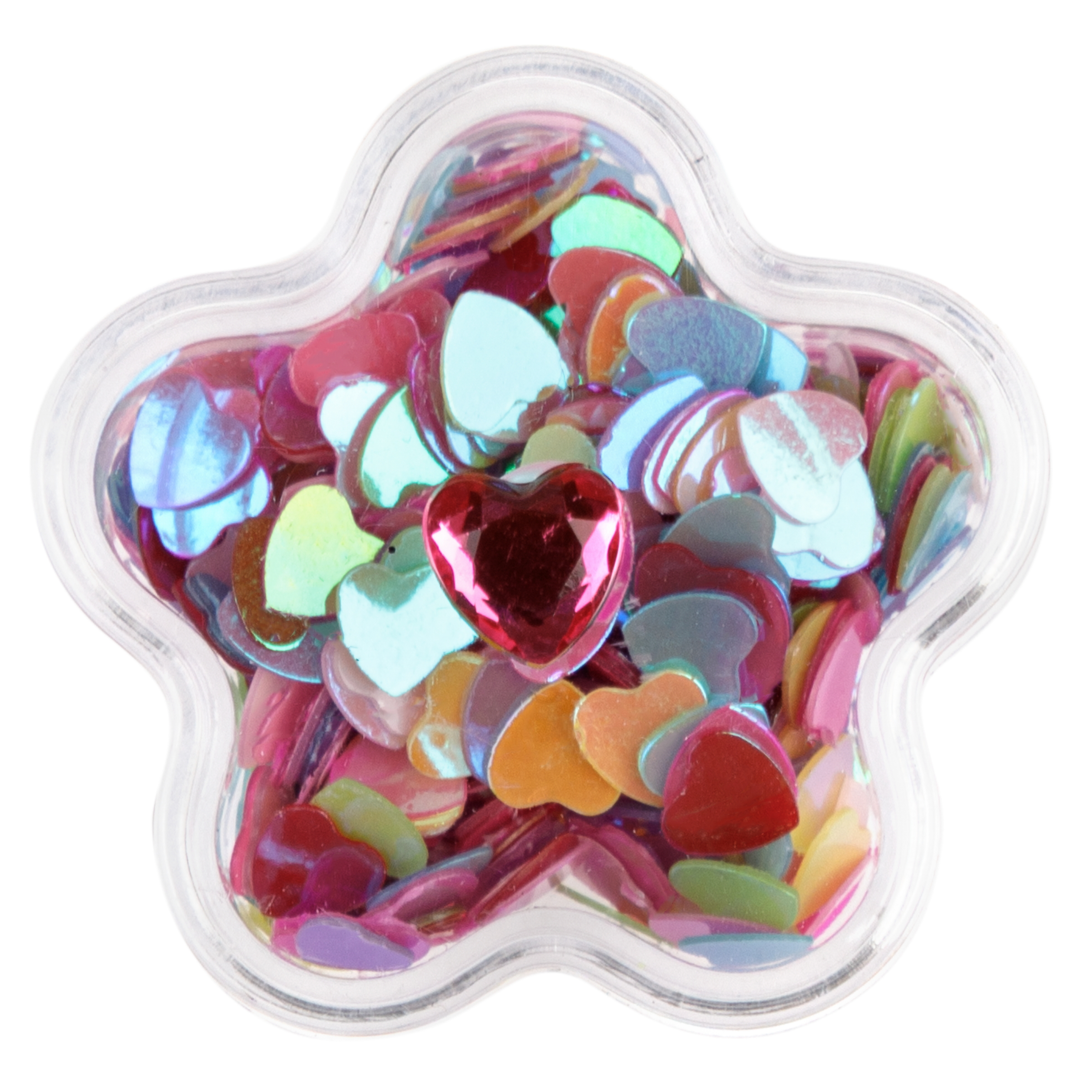 Набор декоративной косметики LUKKY тени с блёстками 2 лака для ногтей бальзам для губ блестки пилочка разделитель - фото 2