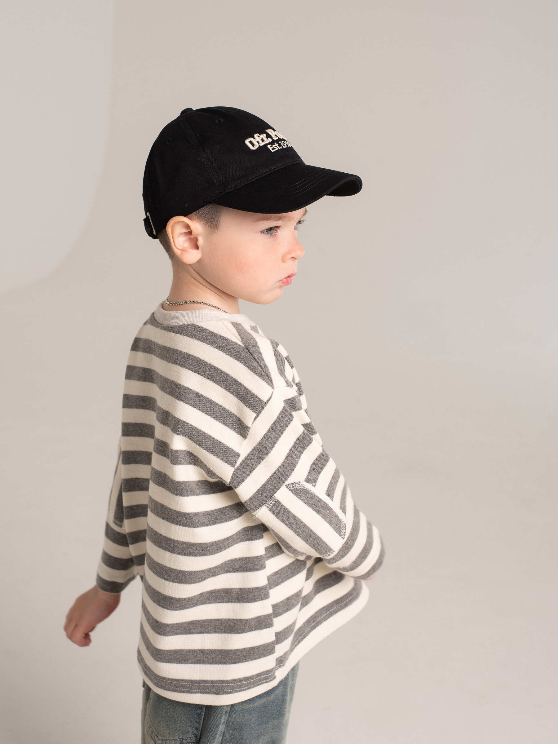 Бейсболка OZITI KIDS ok010226/черный - фото 7