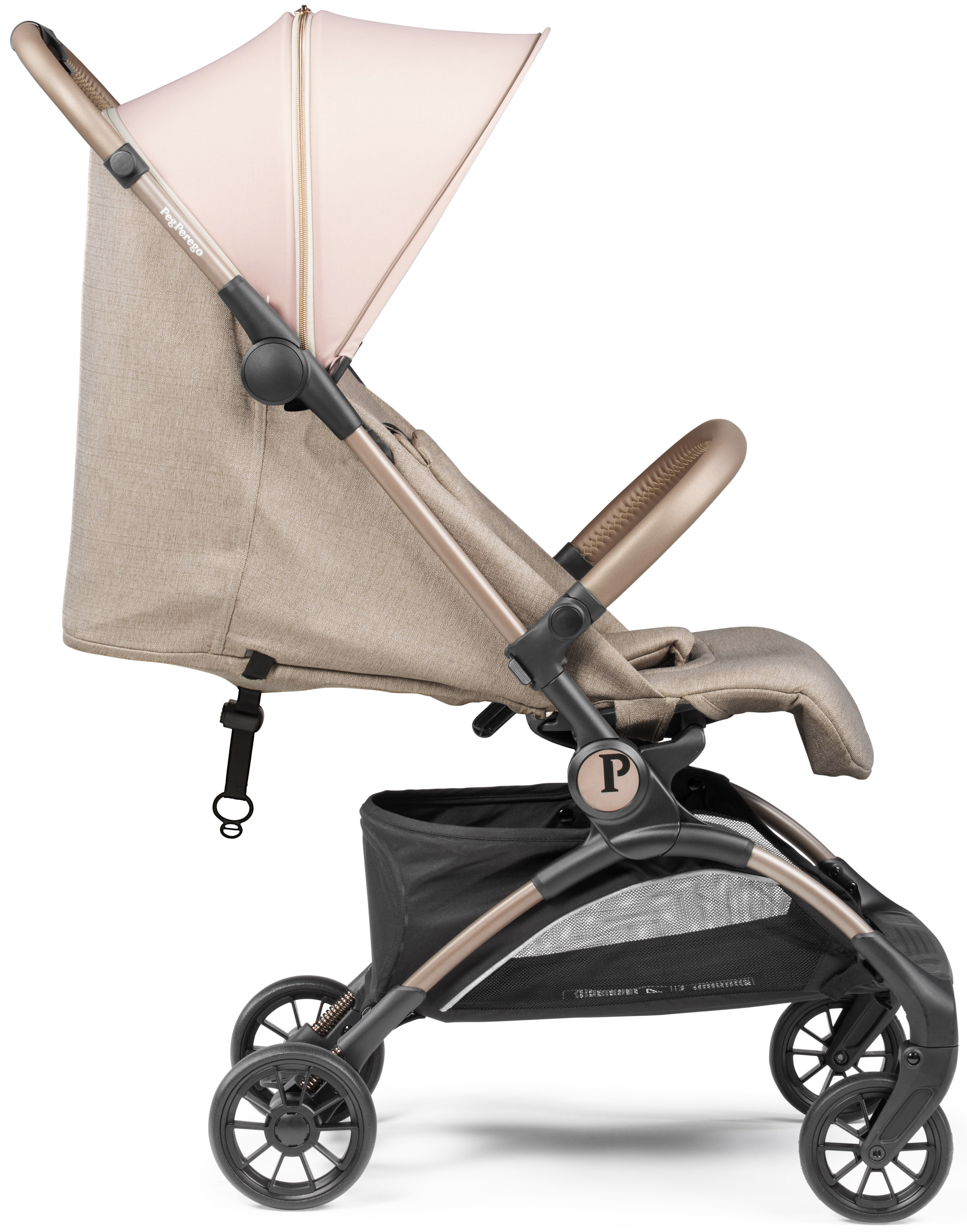 Коляска прогулочная Peg-Perego Volo розовый - фото 5