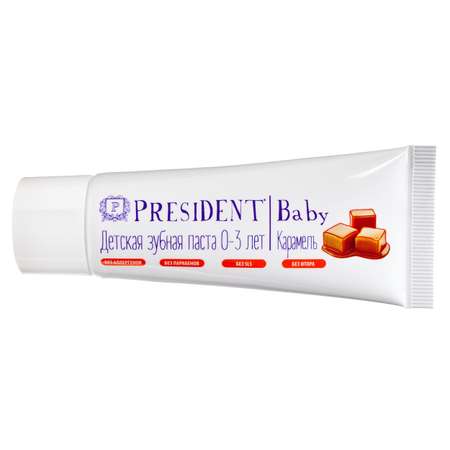 Зубная паста President без фтора