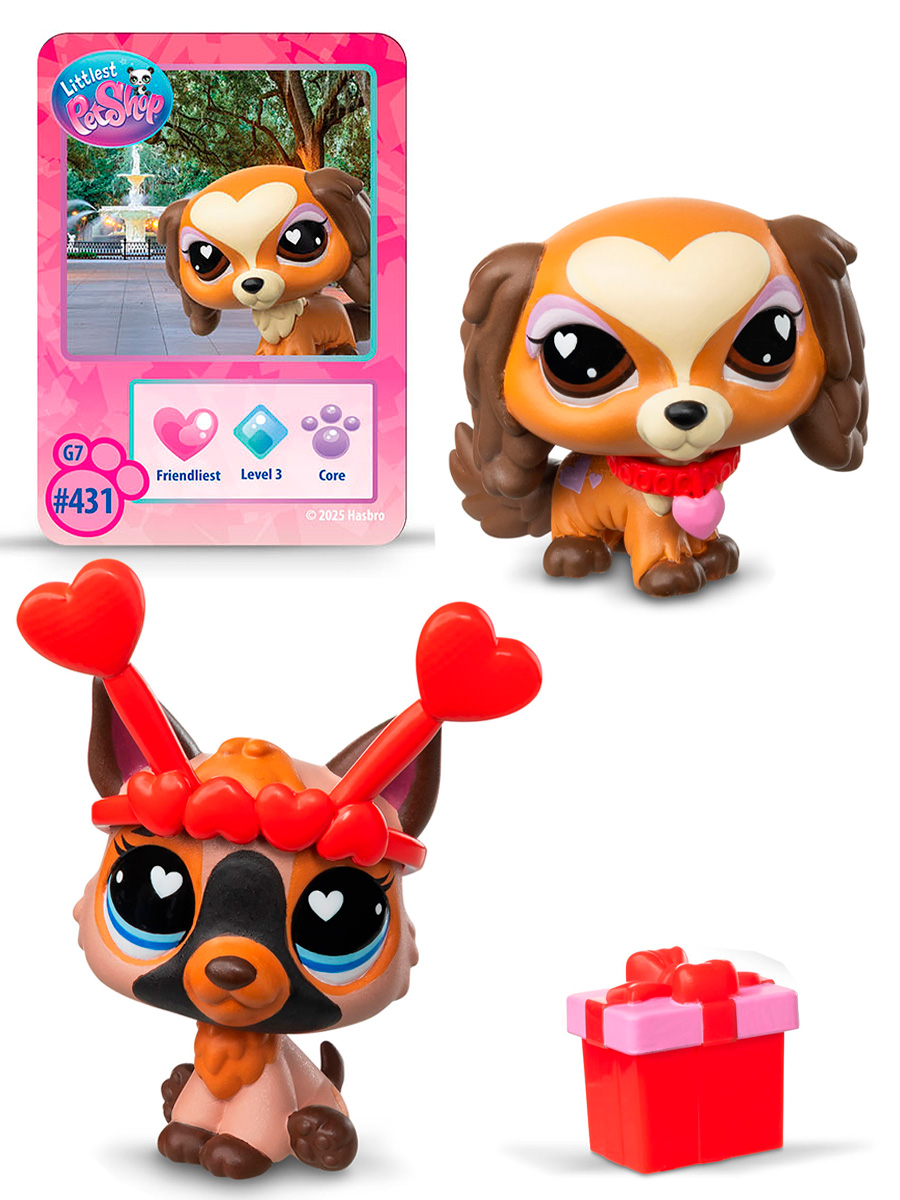 Игровой набор Littlest Pet Shop Спаниель и Немецкая овчарка - фото 4