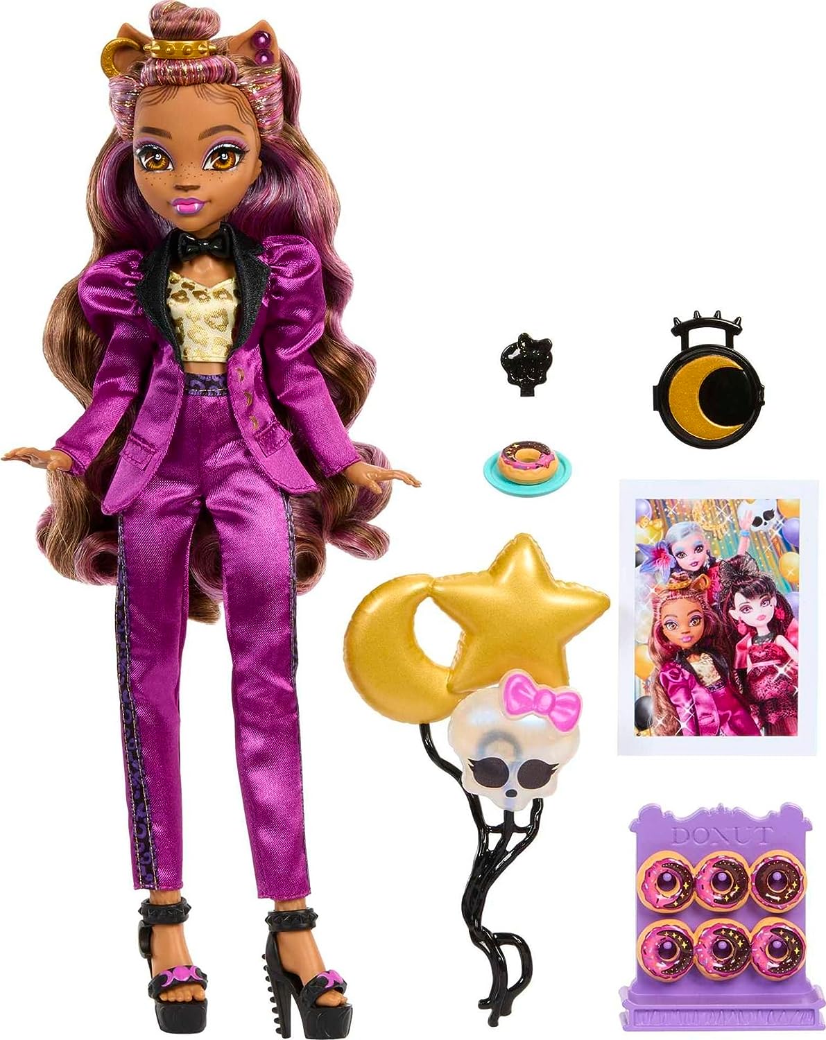 Кукла модельная Monster High Clawdeen HNF69 - фото 1