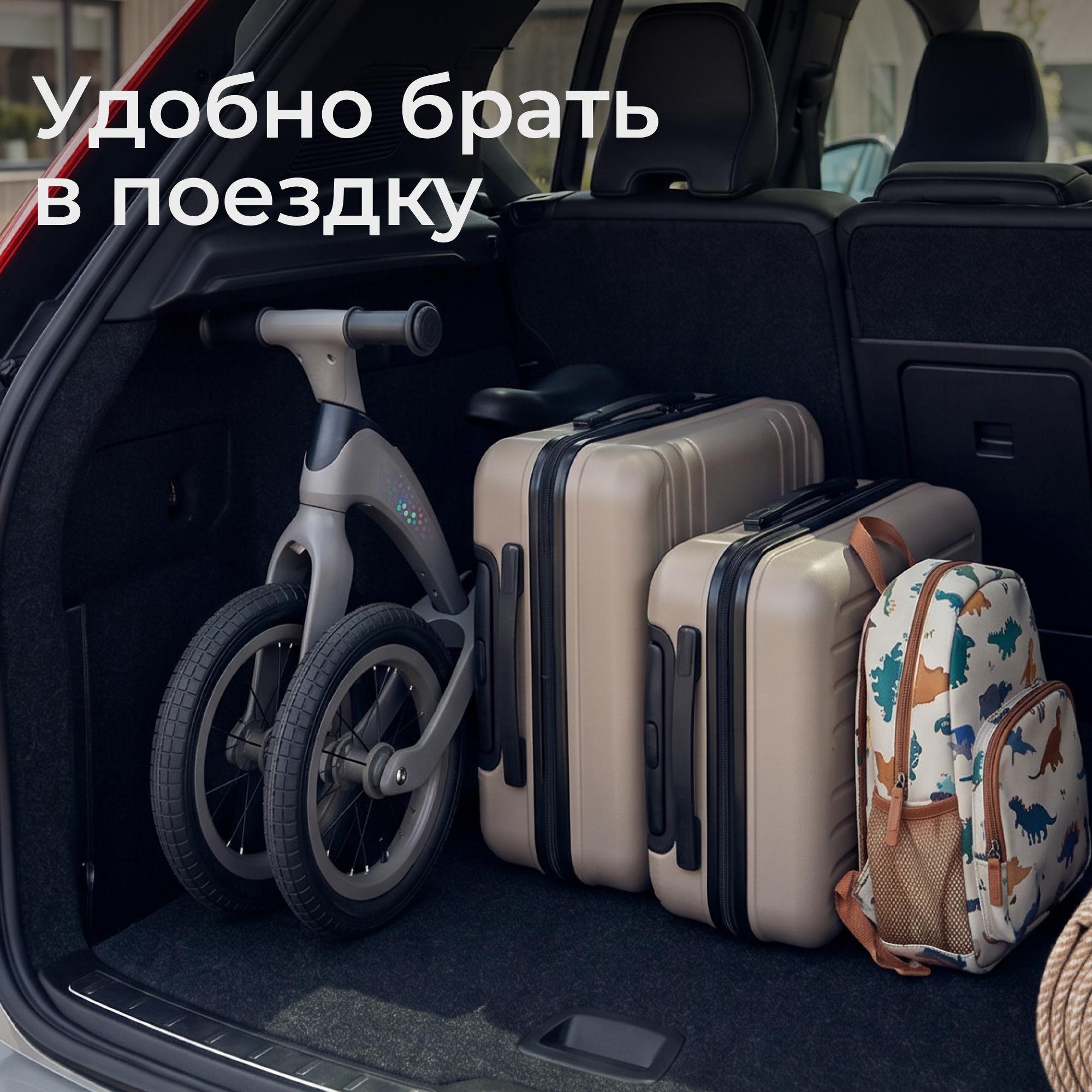 Двухколесный беговел UNIX Kids 12 дюймов - фото 8
