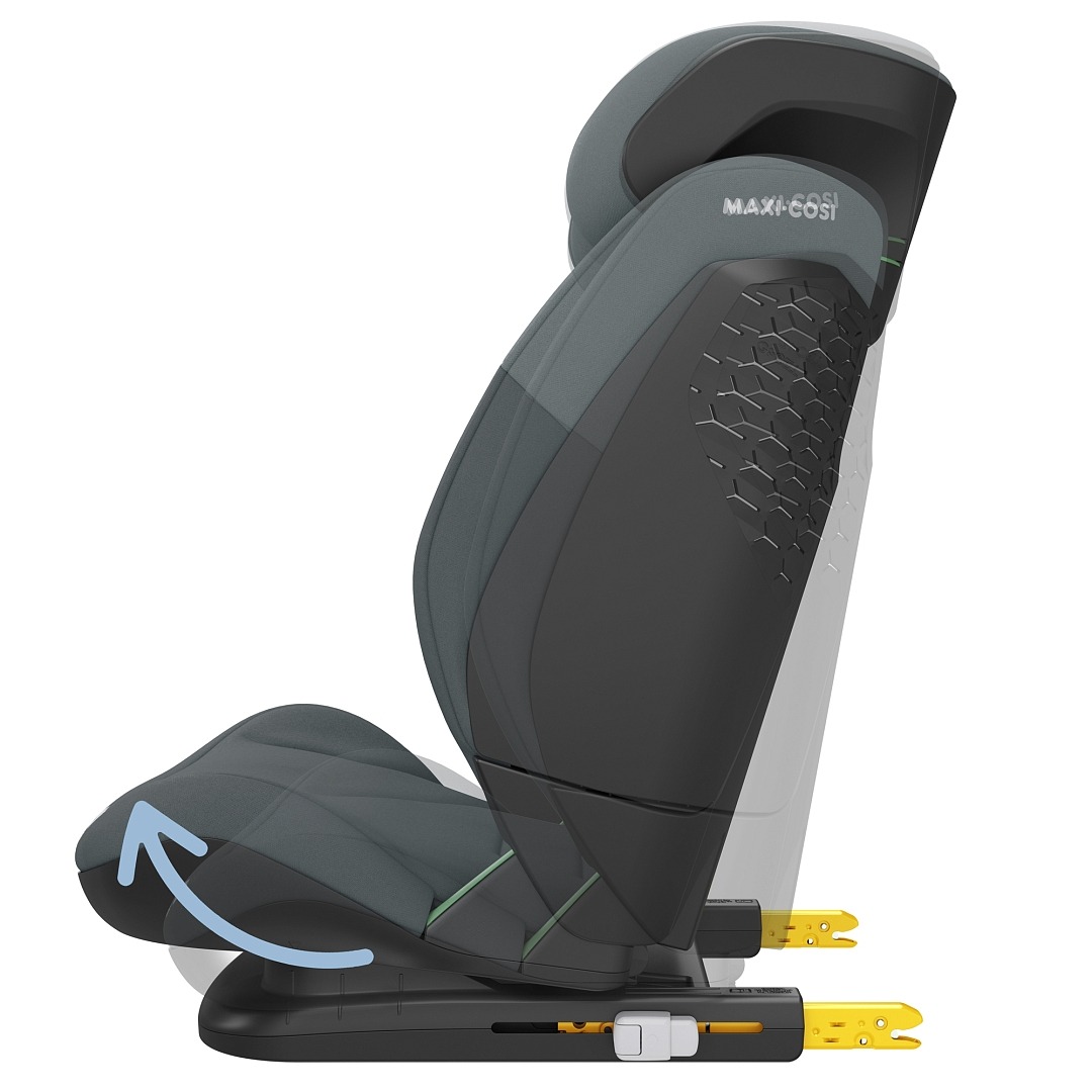 Автокресло Maxi-Cosi RodiFix S i-Size Isofix 2/3 (15-36 кг) серый - фото 6