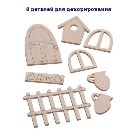 Конструктор ON TIME Скворечник деревянный