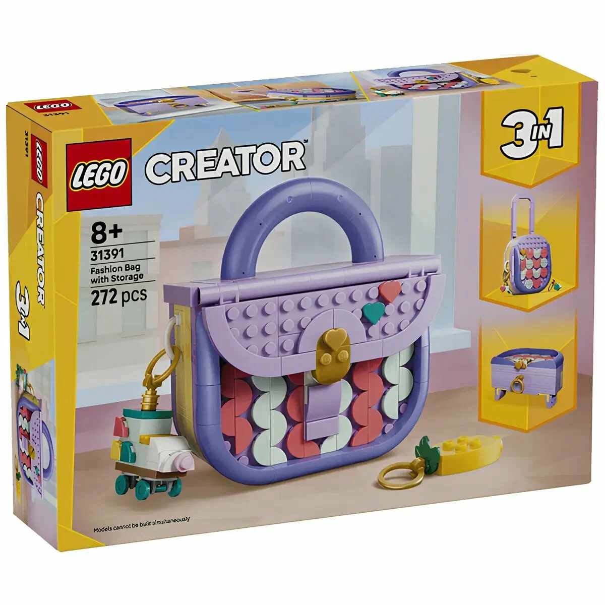 Конструктор LEGO Creator Набор с модной сумкой 31391 272 дет. - фото 12