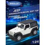 Автомобиль Welly Jeep Джип Вранглер Рубикон 1:24
