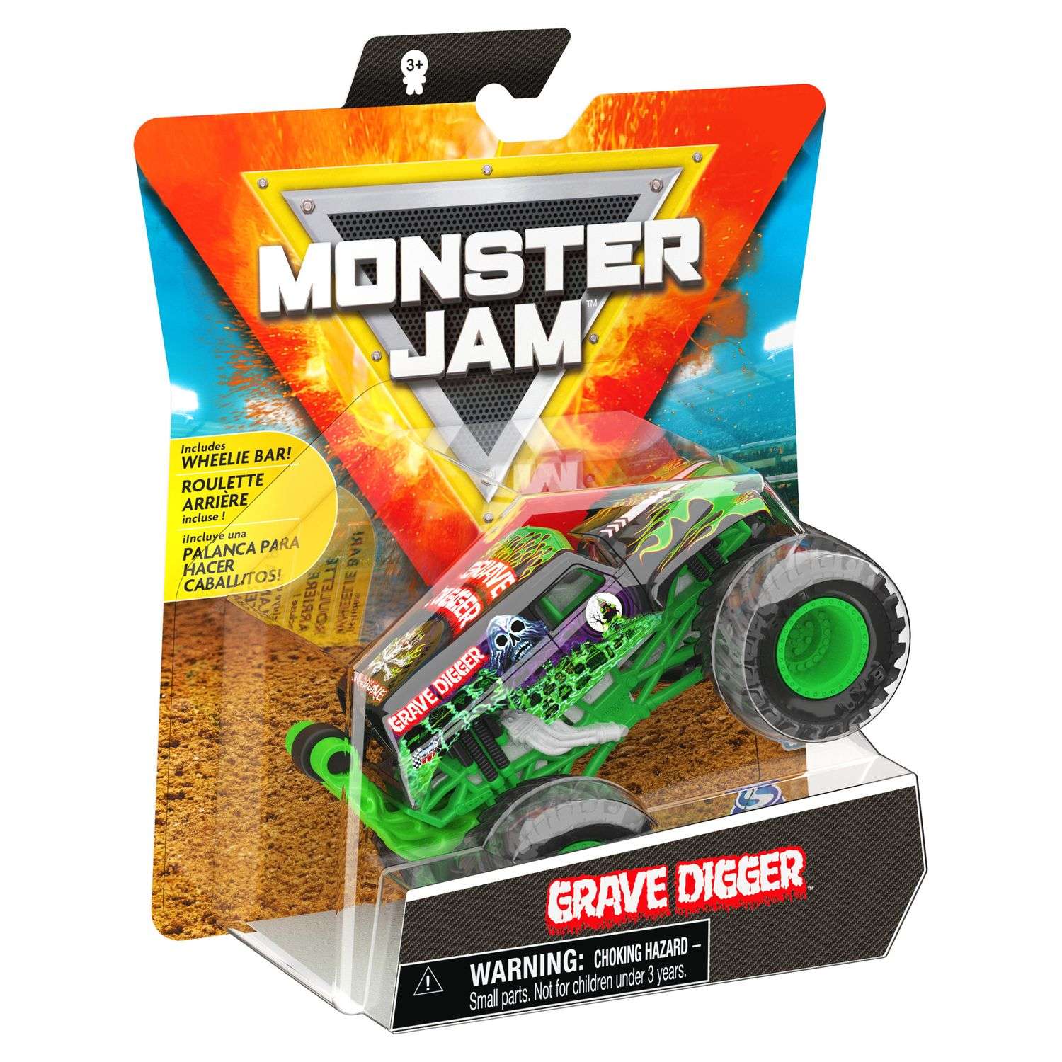 Автомобиль Monster Jam 1:64 6060871.0 - фото 3