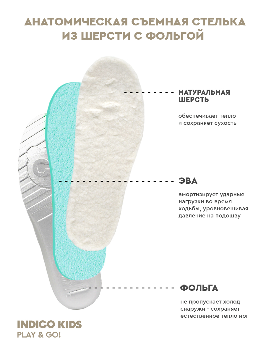 Сапоги Indigo kids 73-1155D - фото 7
