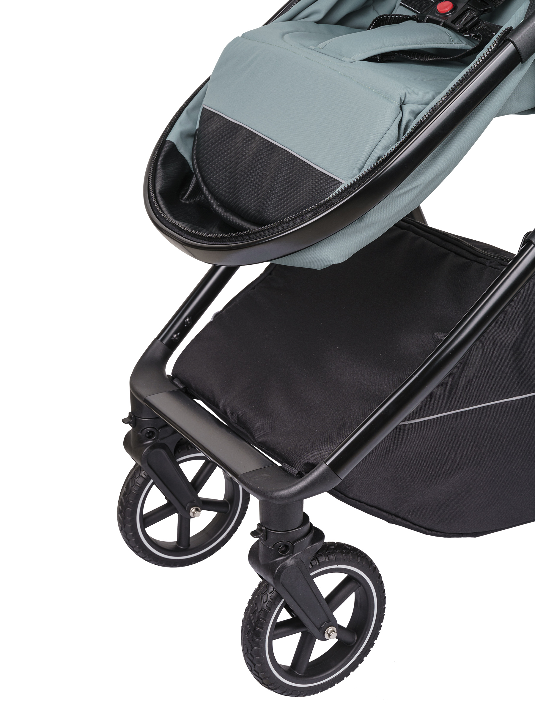 Коляска трансформер Indigo TARGET 3в1 зеленый - фото 34