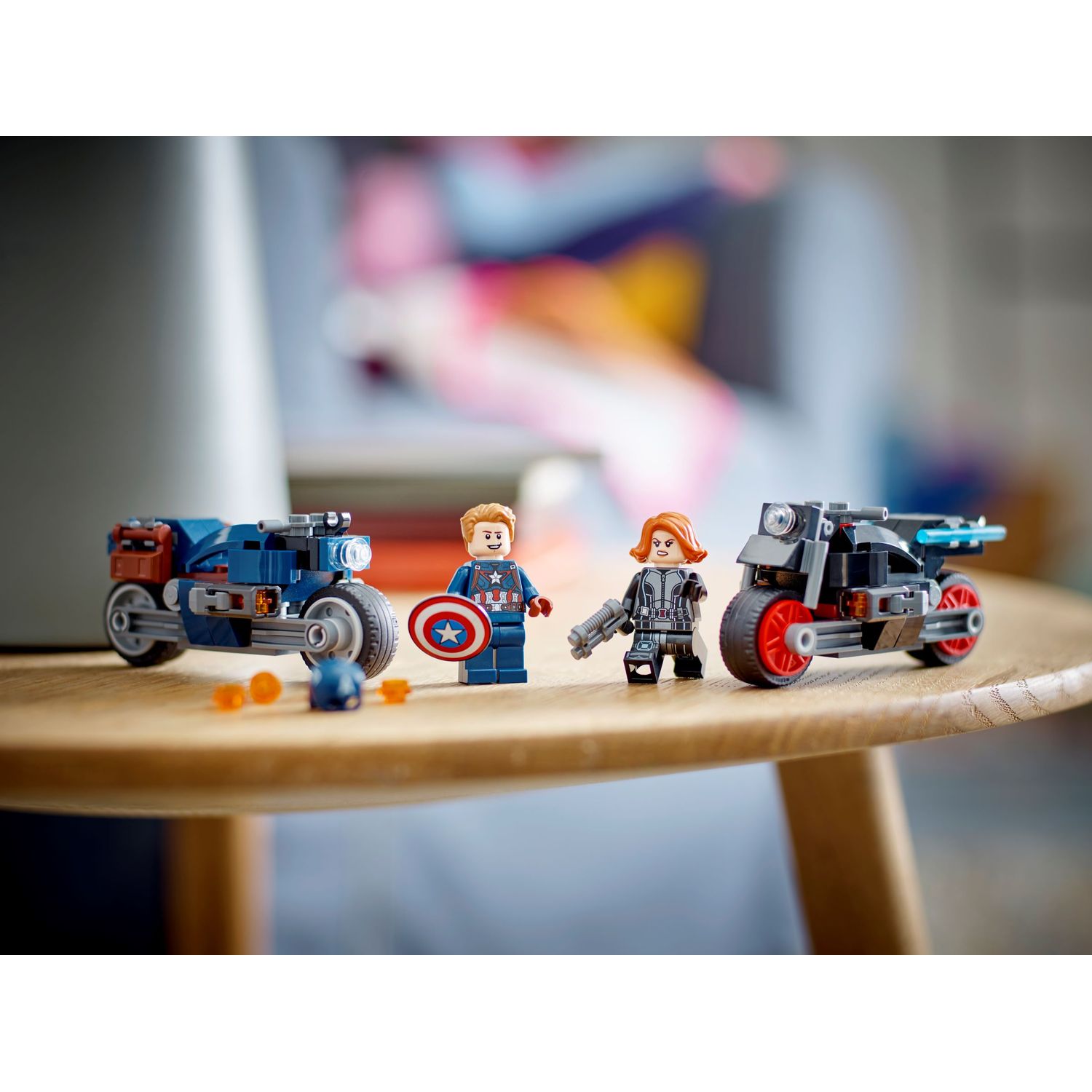 Конструктор LEGO Marvel Super Heroes Black Widow Captain America блочный - фото 6
