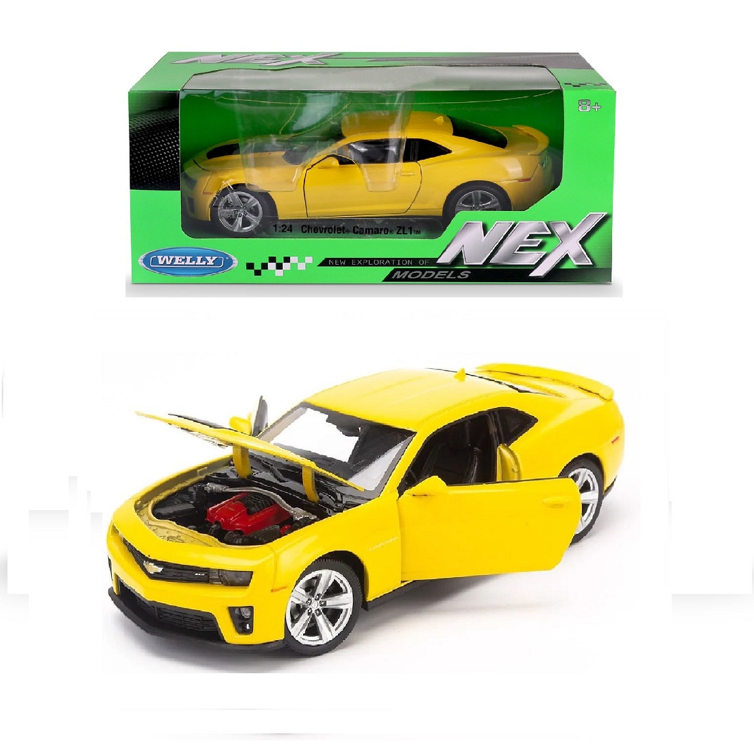 Автомобиль Welly Chevrolet 1:24 24042W - фото 1