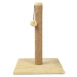Когтеточка для кошек Barbaks Столбик с игрушкой 48*35см
