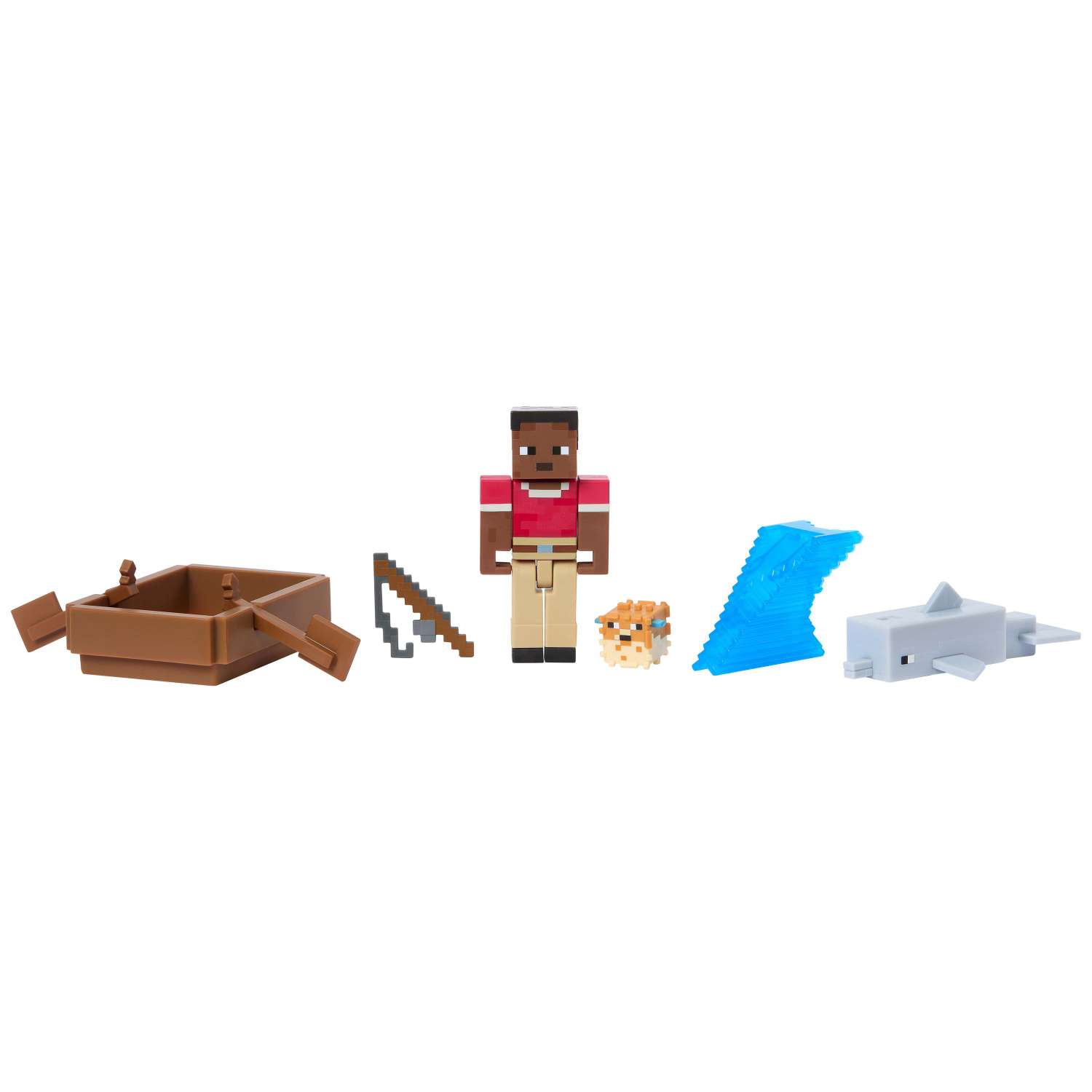 Игровой набор Minecraft Моряк Зури и Рыба - фото 2
