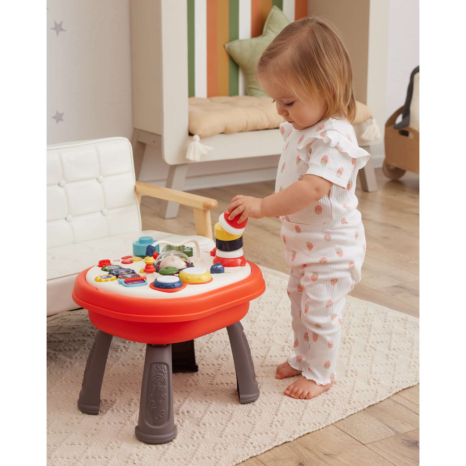 Игрушка BabyGo развивающий центр Столик - фото 8