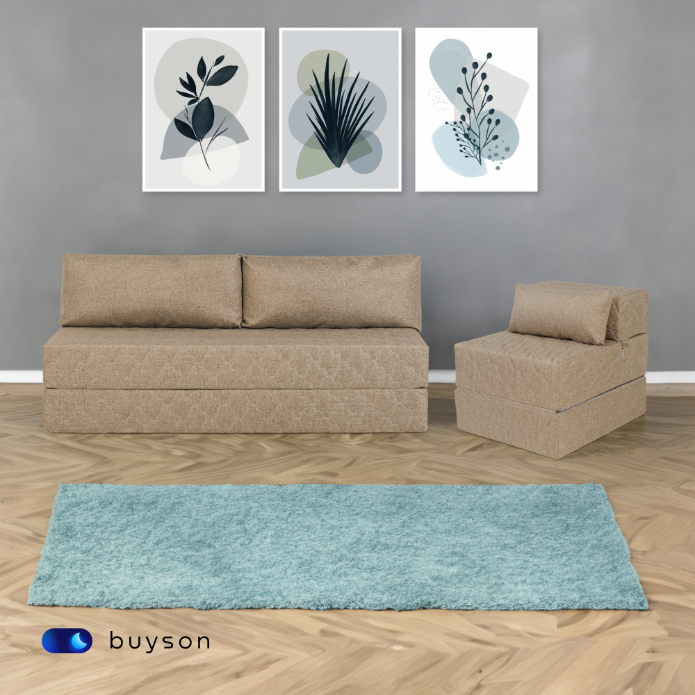 Диван buyson BuyDream бежевый - фото 11