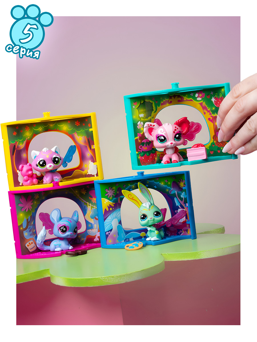 Игровой набор Littlest Pet Shop Уголок крылатой Шиншиллы - фото 6