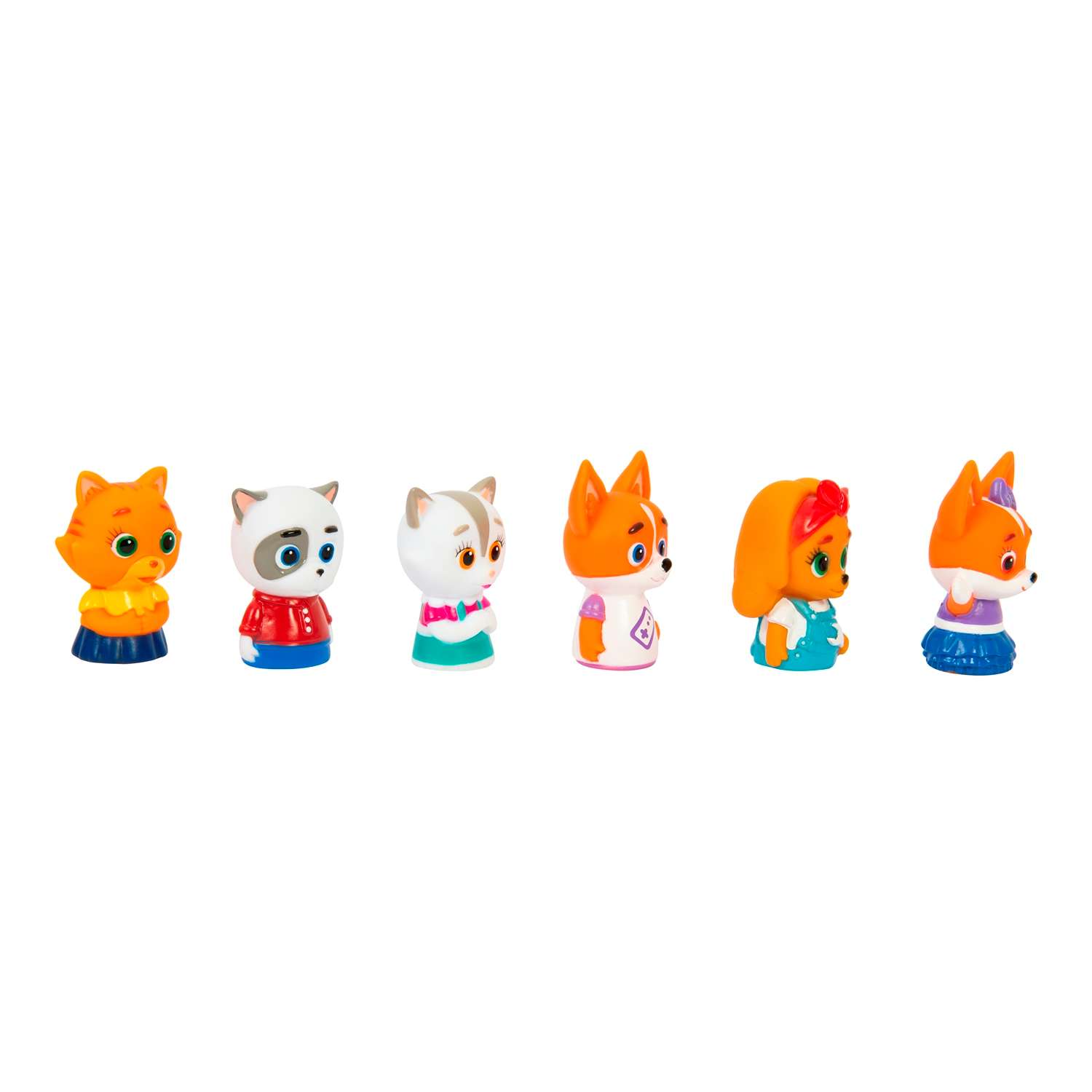 Театр пальчиковый Кошечки-собачки 6 фигурок 38274 - фото 5