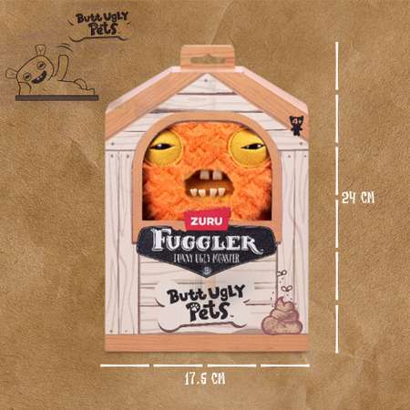 Мягкая игрушка FUGGLER Золотой Зубан Милашки-питомцы 24 см