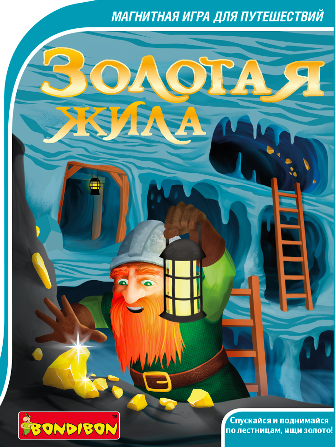Настольная игра Bondibon магнитная Золотая жила - фото 7