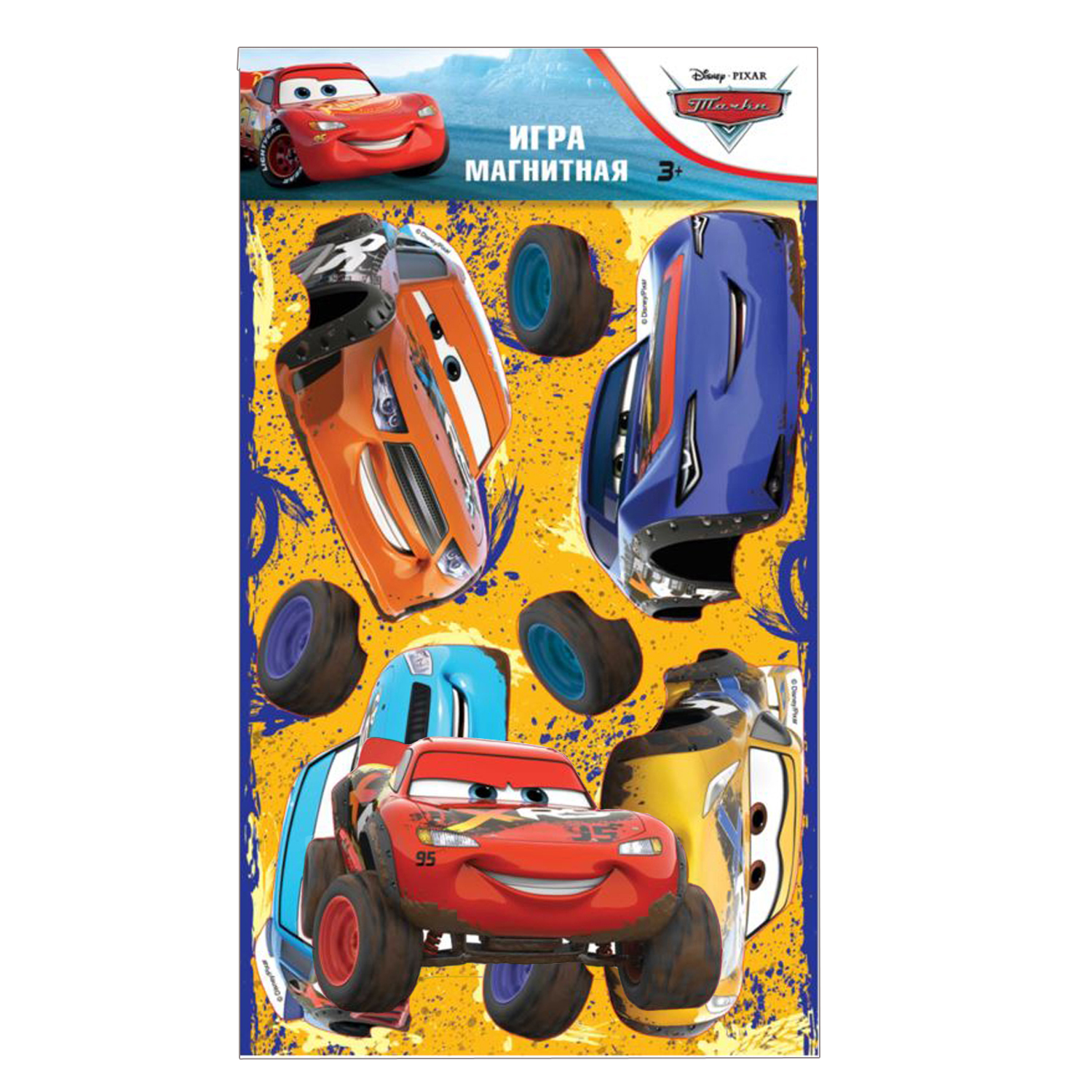 Игра магнитная ND PLAY Тачки - Молния Маккуин 295911 - фото 1