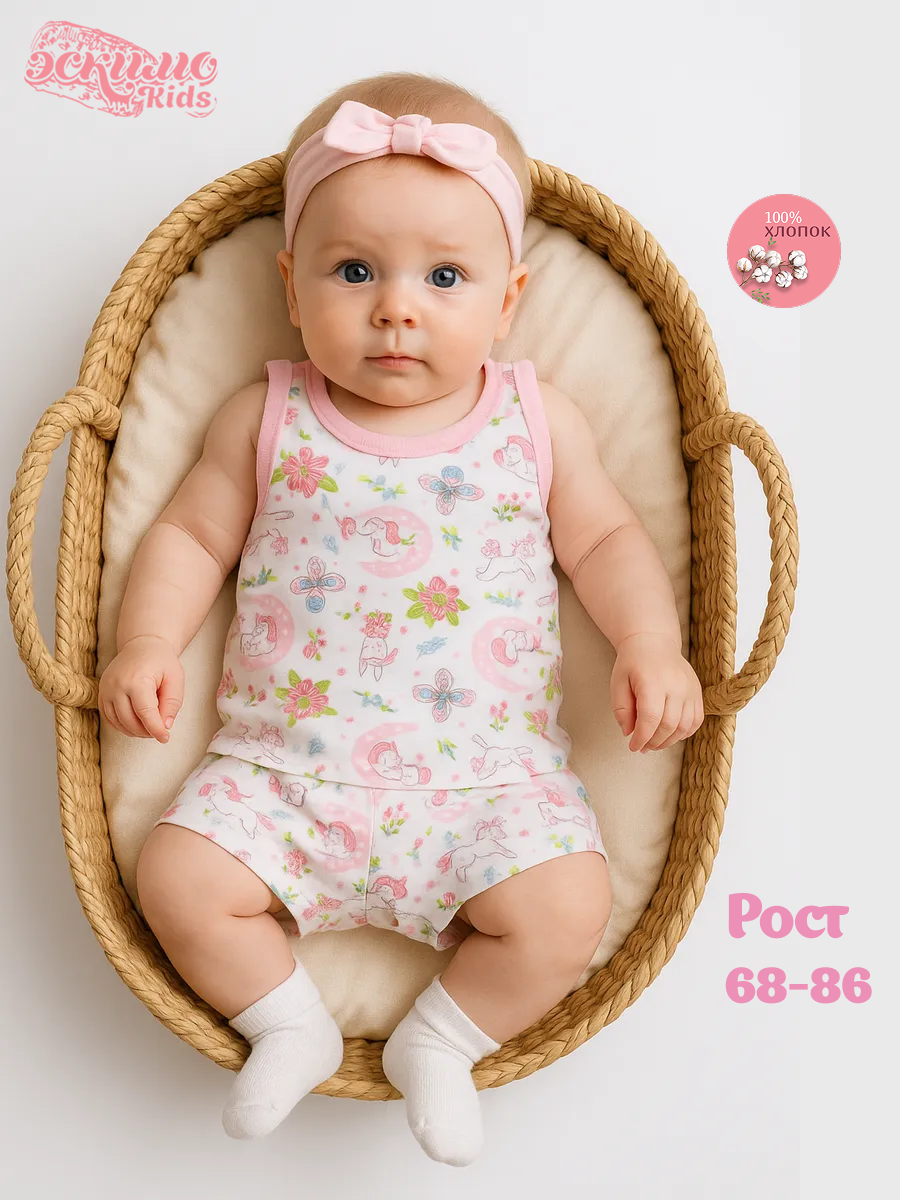 Майка 2 шт Эскимо 43-910 - фото 2