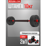 Набор блинов с грифом БлинДаГриф Штанга 10кг