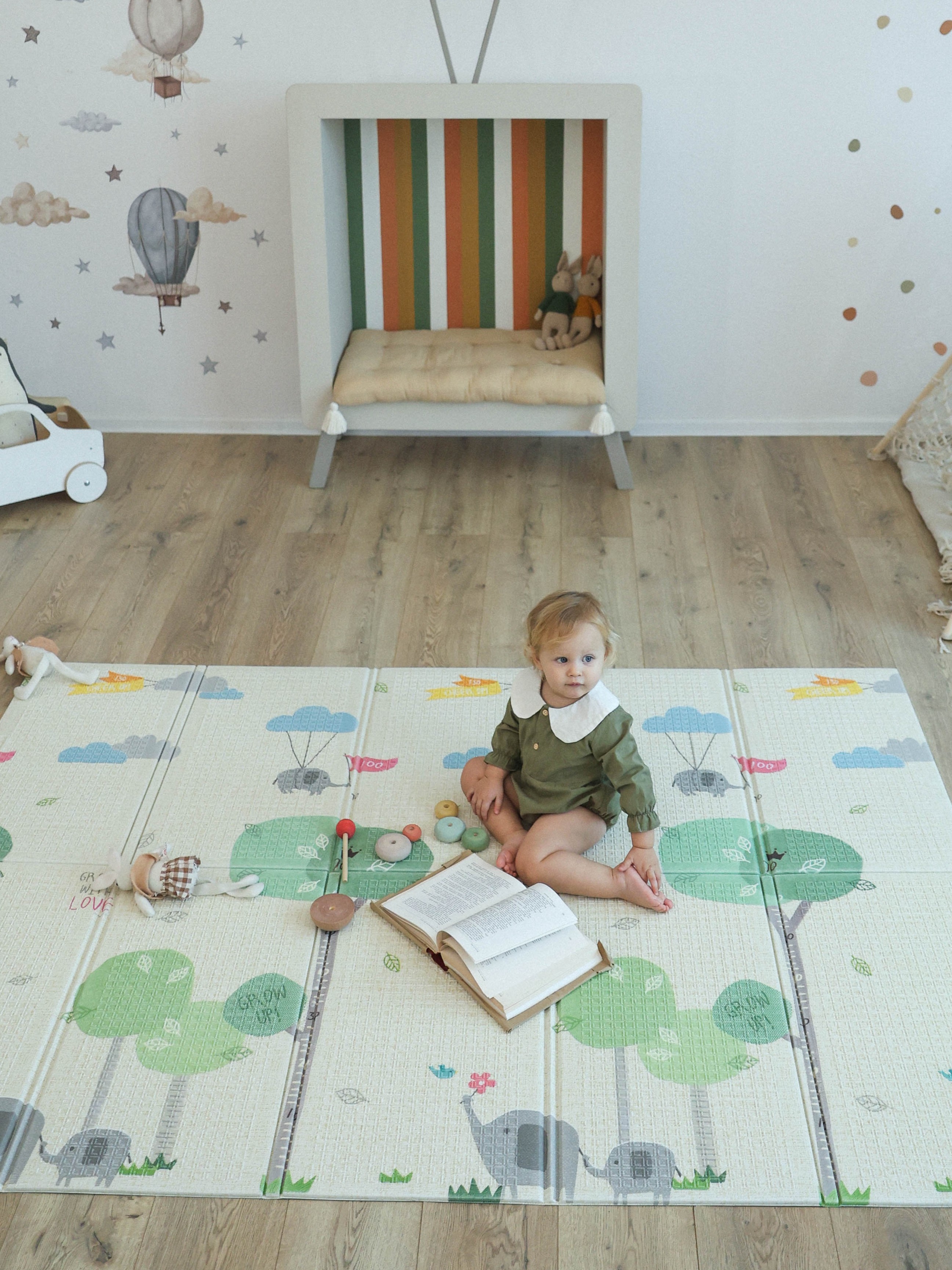 Детский складной коврик Parklon Весёлая прогулка 140 x 200 см - фото 12