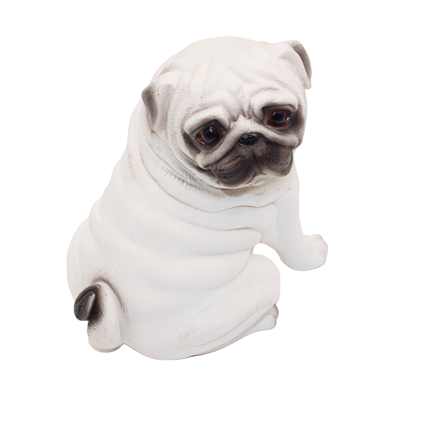 Фигурка Детское Время Белый Мопс (собака, сидит) - фото 3