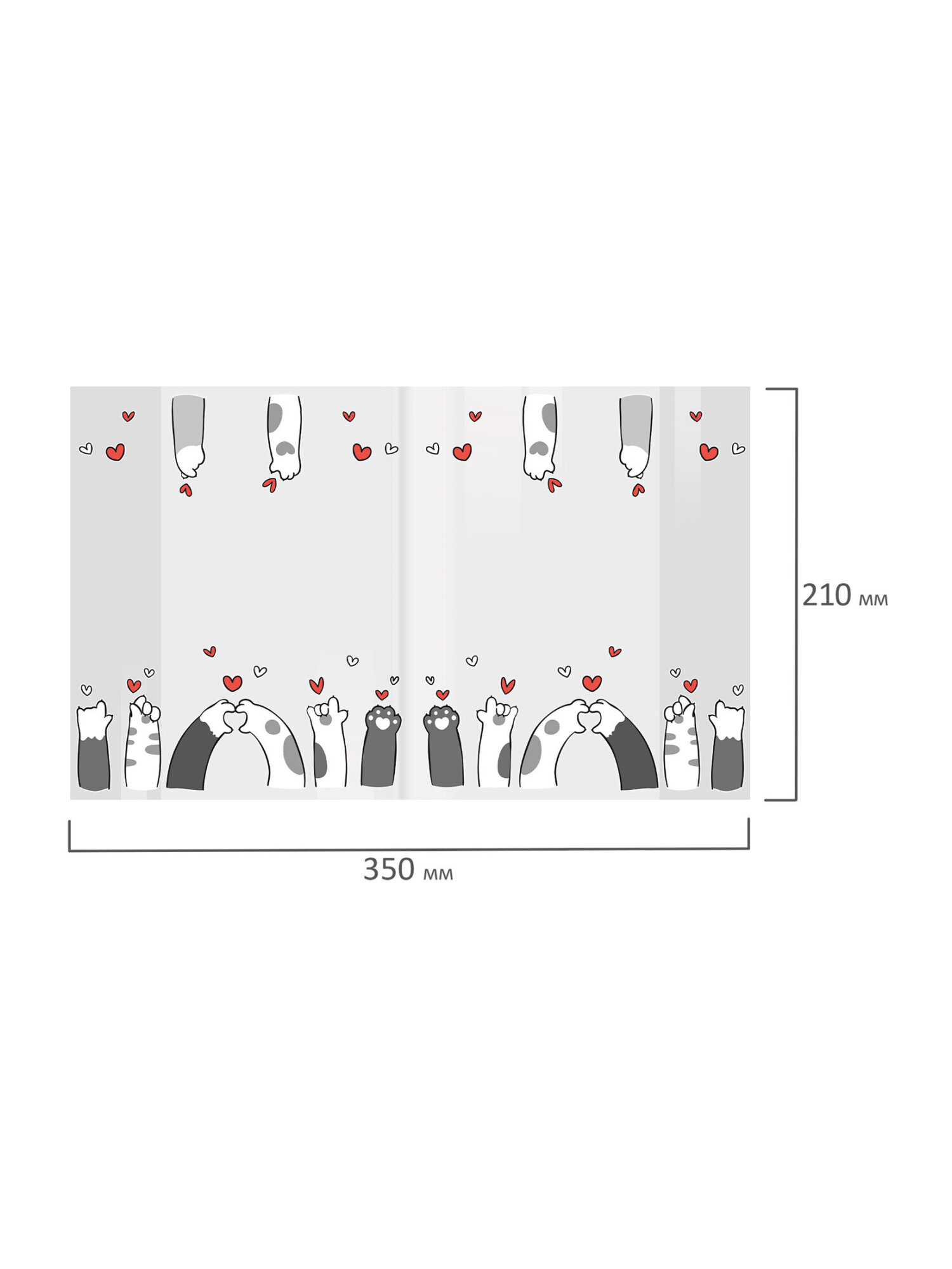 Обложка Funster 21 x 35 см 10 шт. - фото 13