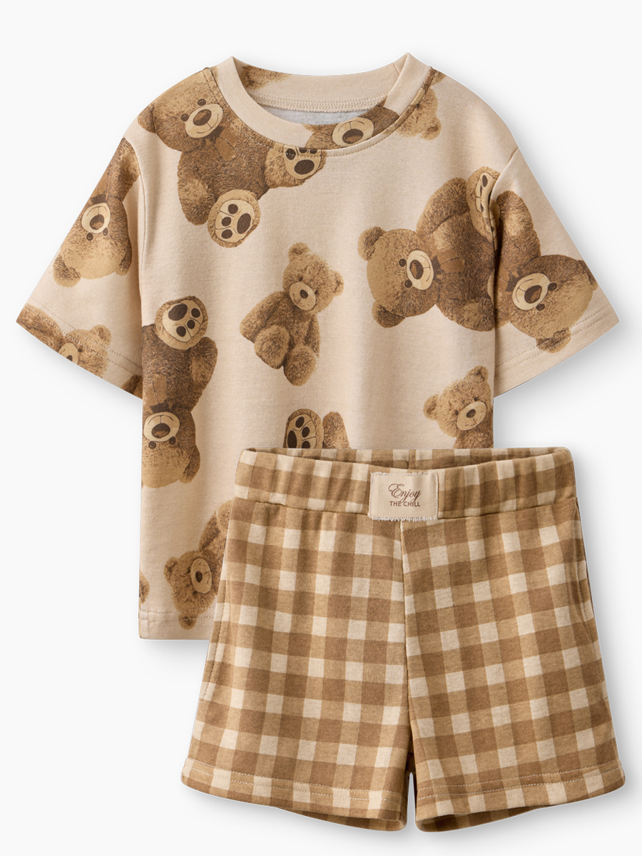 Пижама Happy Baby 90150_beige - фото 1