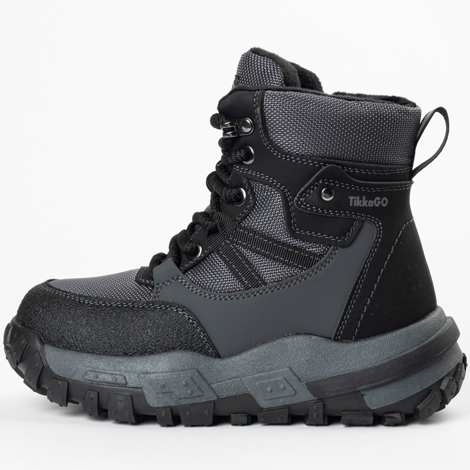 Дутики TikkaGo 8J09_2502-07_grey-black - фото 7