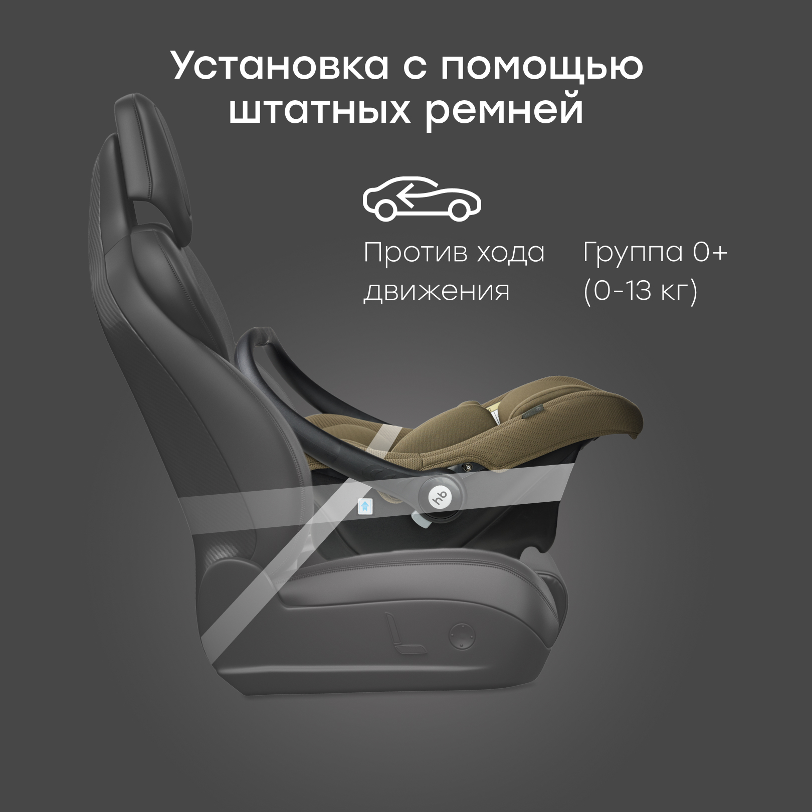Автокресло Happy Baby Skyler V2 0 (0 -13 кг) зеленый - фото 5