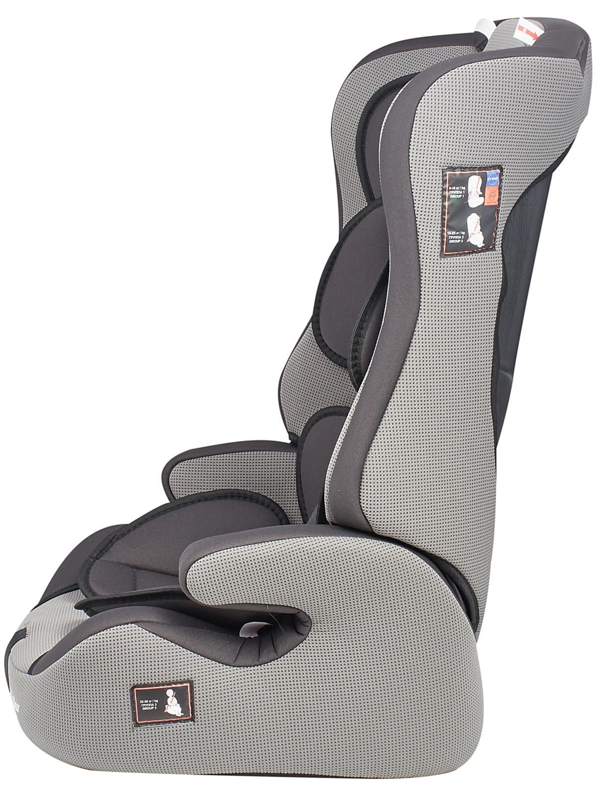 Автокресло Teddy Bear 513R/07 grey-grey dot 1/2/3 (9-36 кг) - фото 3