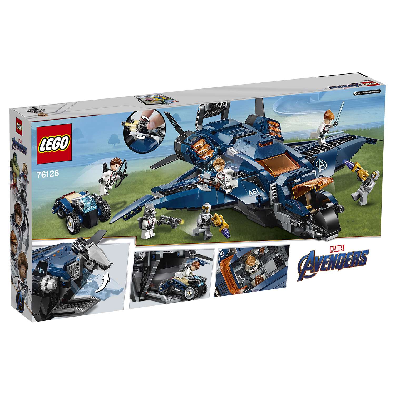 Конструктор LEGO Marvel Super Heroes блочный - фото 3