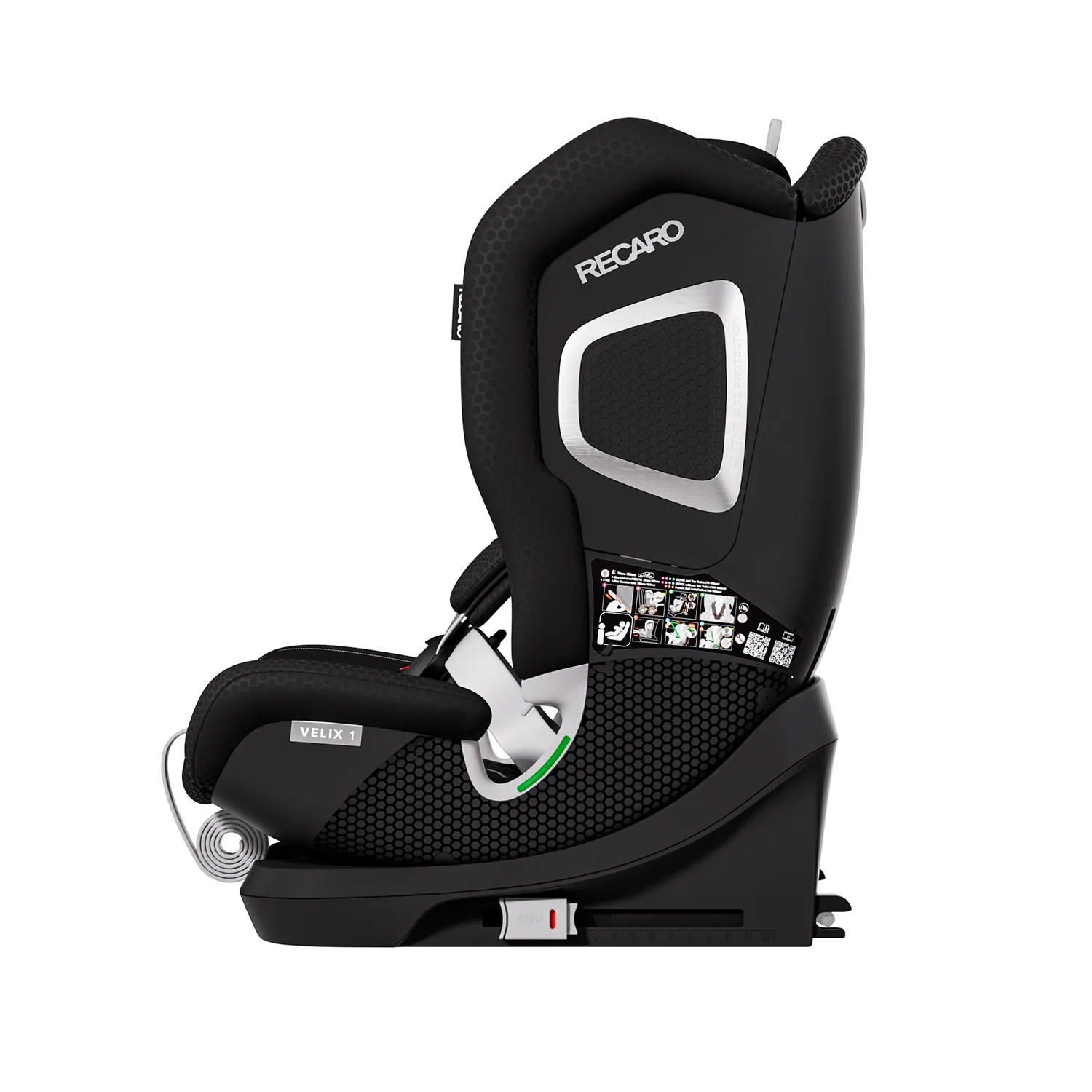 Автокресло Recaro Velix 1 Isofix 1/2/3 (9-36 кг) черный - фото 6