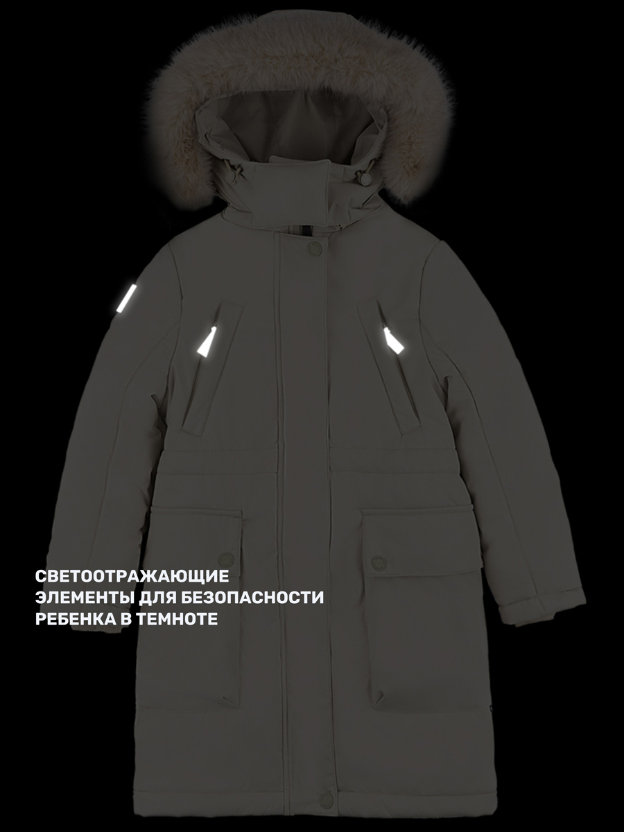 Парка NIKASTYLE 5з4024 беж - фото 11